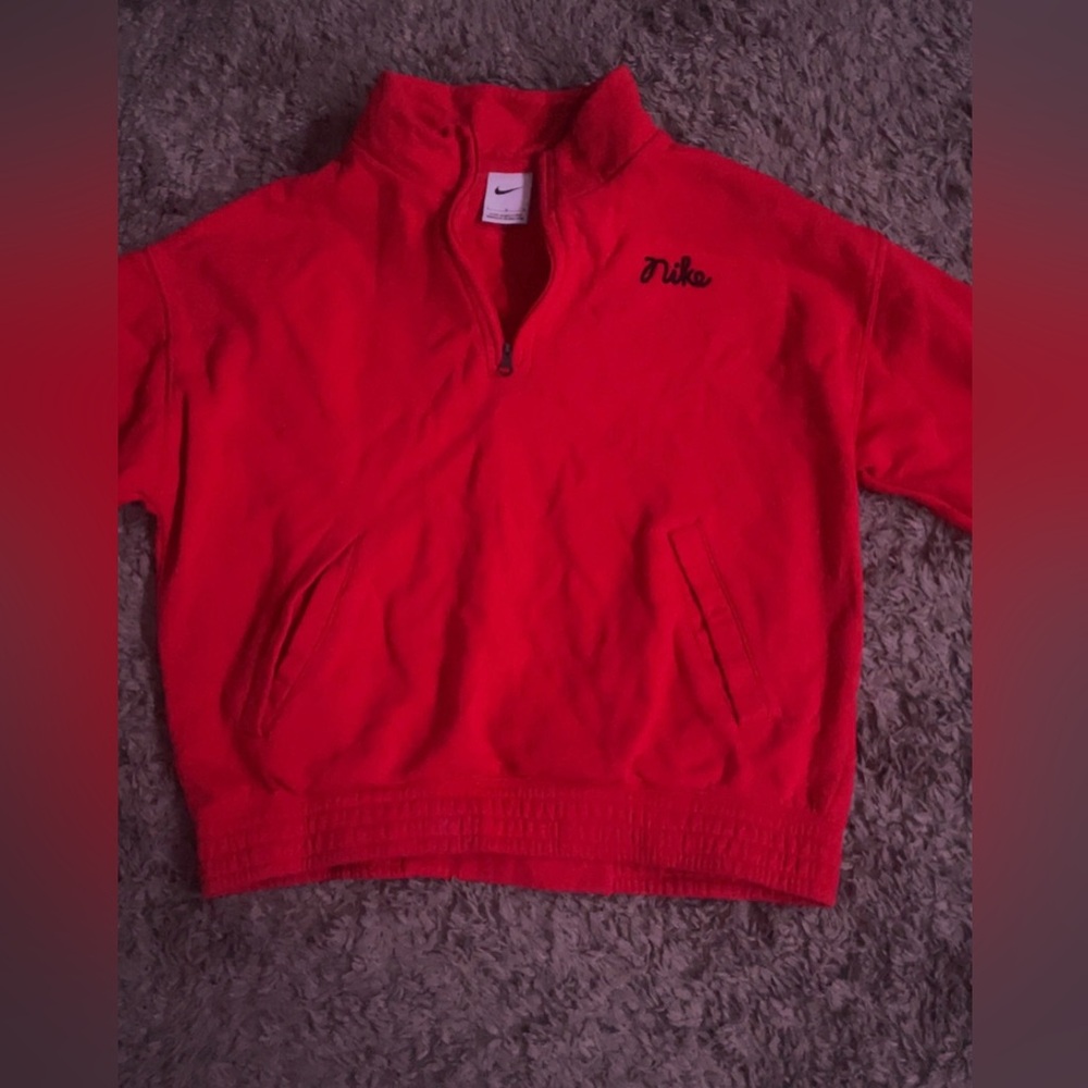 Red nike jacket